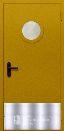 Фото двери «Однопольная с отбойником №26» в Бронницам