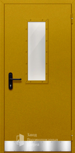 Фото двери «Однопольная с отбойником №24» в Бронницам