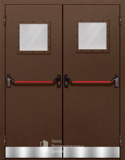 Фото двери «Двупольная с отбойником №38» в Бронницам
