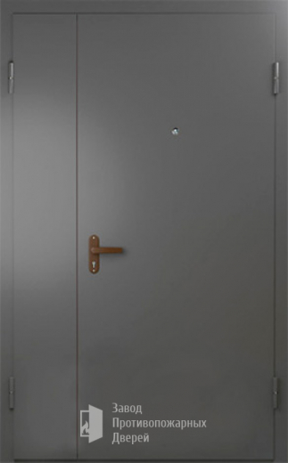 Фото двери «Техническая дверь №6 полуторная» в Бронницам