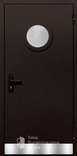 Фото двери «Однопольная с отбойником №45» в Бронницам