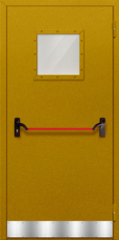 Фото двери «Однопольная с отбойником №23» в Бронницам