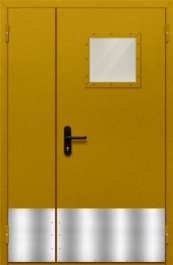Фото двери «Полуторная с отбойником №26» в Бронницам