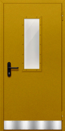 Фото двери «Однопольная с отбойником №24» в Бронницам