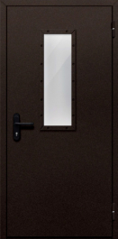 Фото двери «Однопольная со стеклом №510» в Бронницам