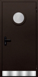 Фото двери «Однопольная с отбойником №45» в Бронницам