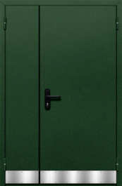 Фото двери «Полуторная с отбойником №39» в Бронницам