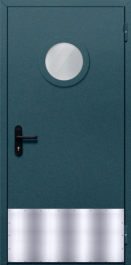 Фото двери «Однопольная с отбойником №34» в Бронницам