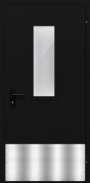 Фото двери «Однопольная с отбойником №18» в Бронницам