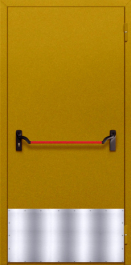 Фото двери «Однопольная с отбойником №25» в Бронницам