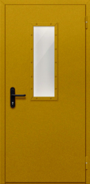 Фото двери «Однопольная со стеклом №55» в Бронницам
