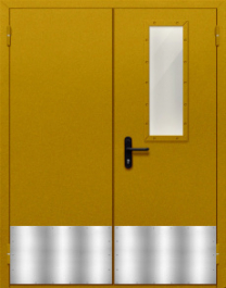 Фото двери «Двупольная с отбойником №29» в Бронницам