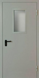 Фото двери «Однопольная со стеклопакетом EI-30» в Бронницам