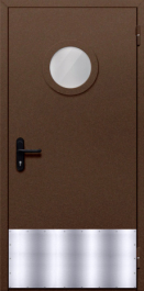 Фото двери «Однопольная с отбойником №35» в Бронницам