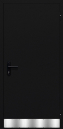 Фото двери «Однопольная с отбойником №14» в Бронницам
