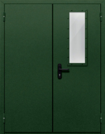Фото двери «Двупольная со одним стеклом №49» в Бронницам