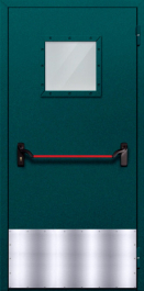 Фото двери «Однопольная с отбойником №27» в Бронницам