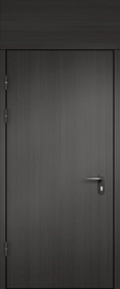 Фото двери «МДФ однопольная с фрамугой №27» в Бронницам