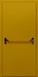 Фото двери «Однопольная глухая с антипаникой №45» в Бронницам